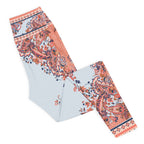 Mediterranean Paisley Yoga Leggings