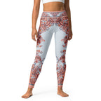 Mediterranean Paisley Yoga Leggings