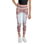 Mediterranean Paisley Youth Leggings