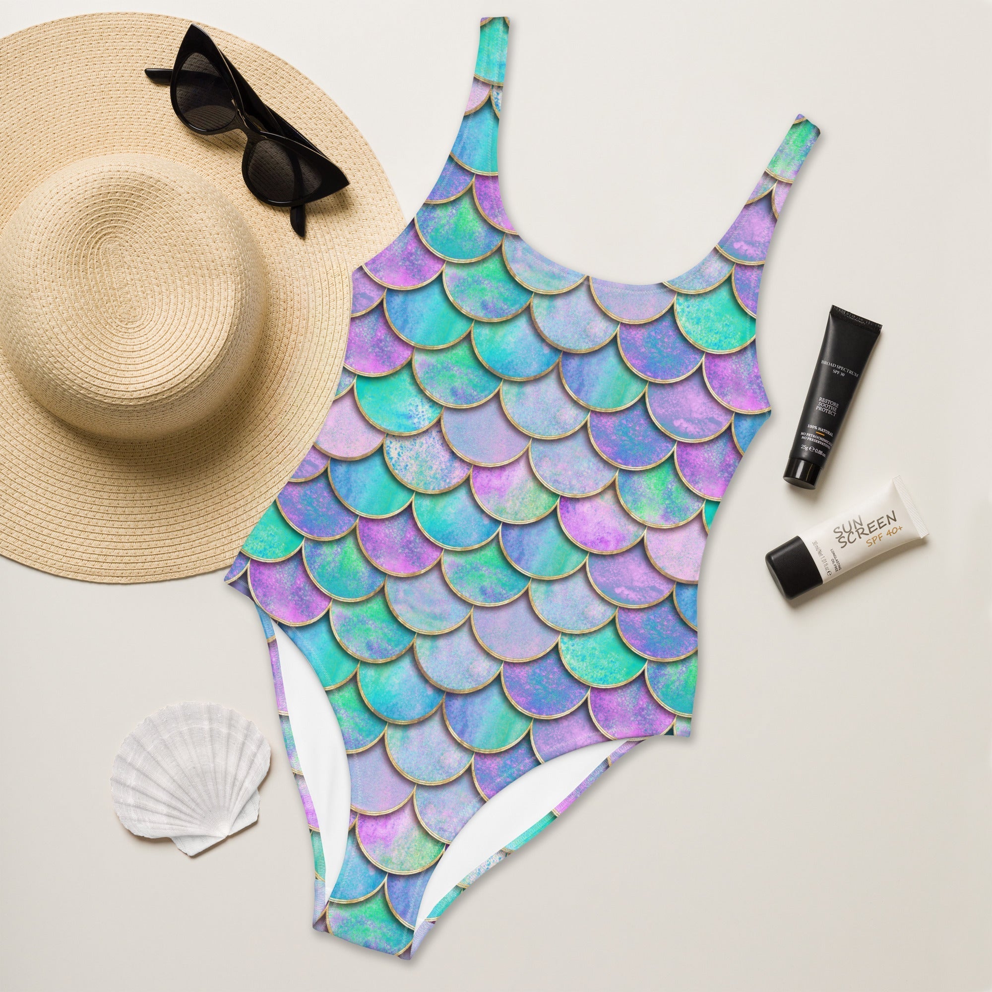 Mermaid One-Piece Swimsuit
