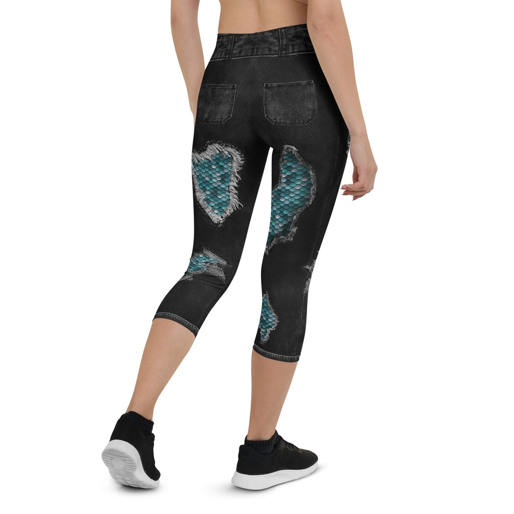 Mermaid Scales Capris