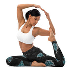 Mermaid Scales Yoga Leggings