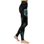 Mermaid Scales Yoga Leggings