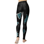 Mermaid Scales Yoga Leggings
