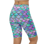 Mermaid Skin Biker Shorts