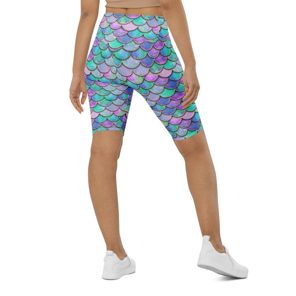 Mermaid Skin Biker Shorts