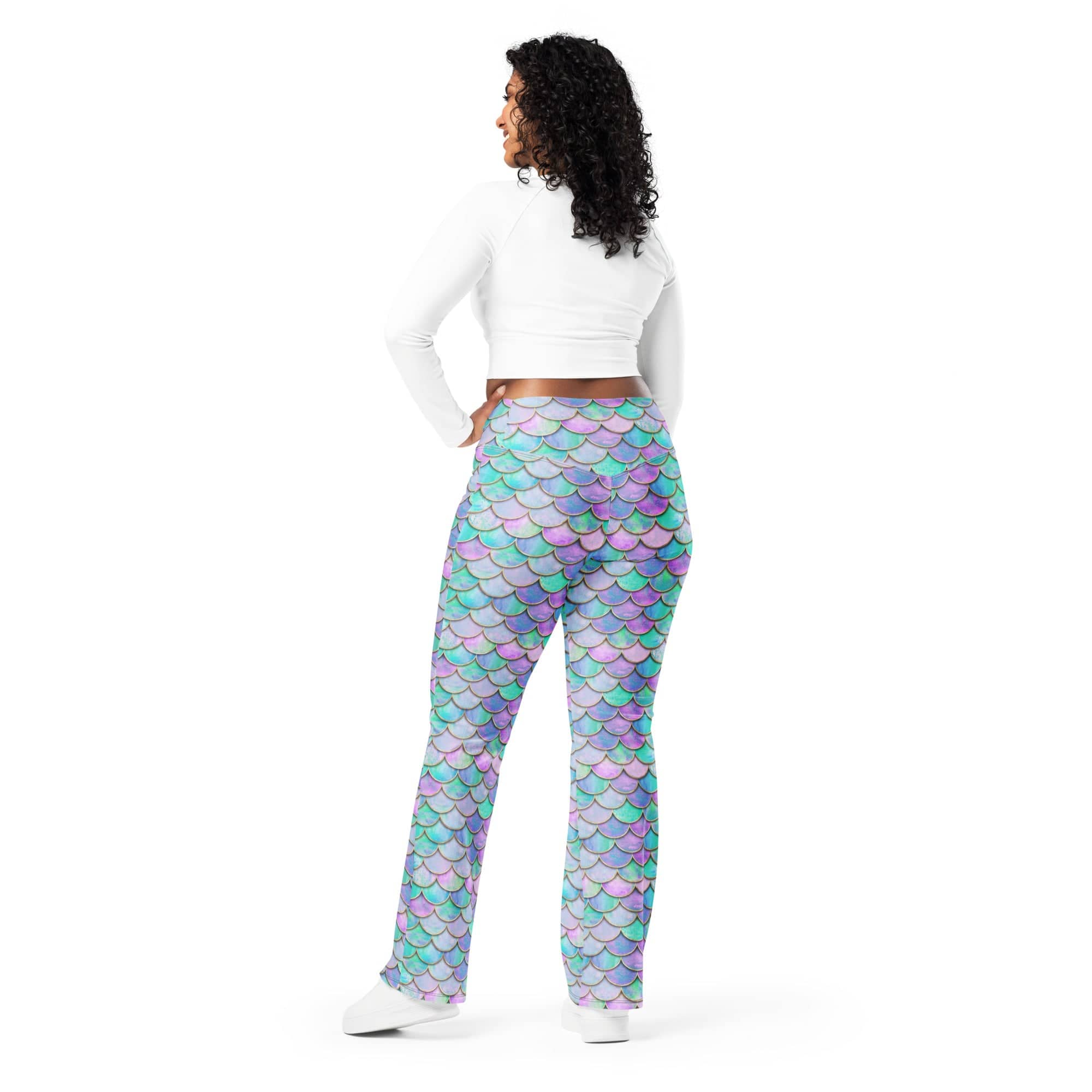 Mermaid Skin Flare Leggings