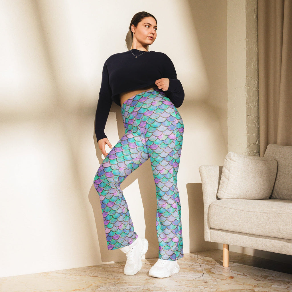 Mermaid Skin Flare Leggings