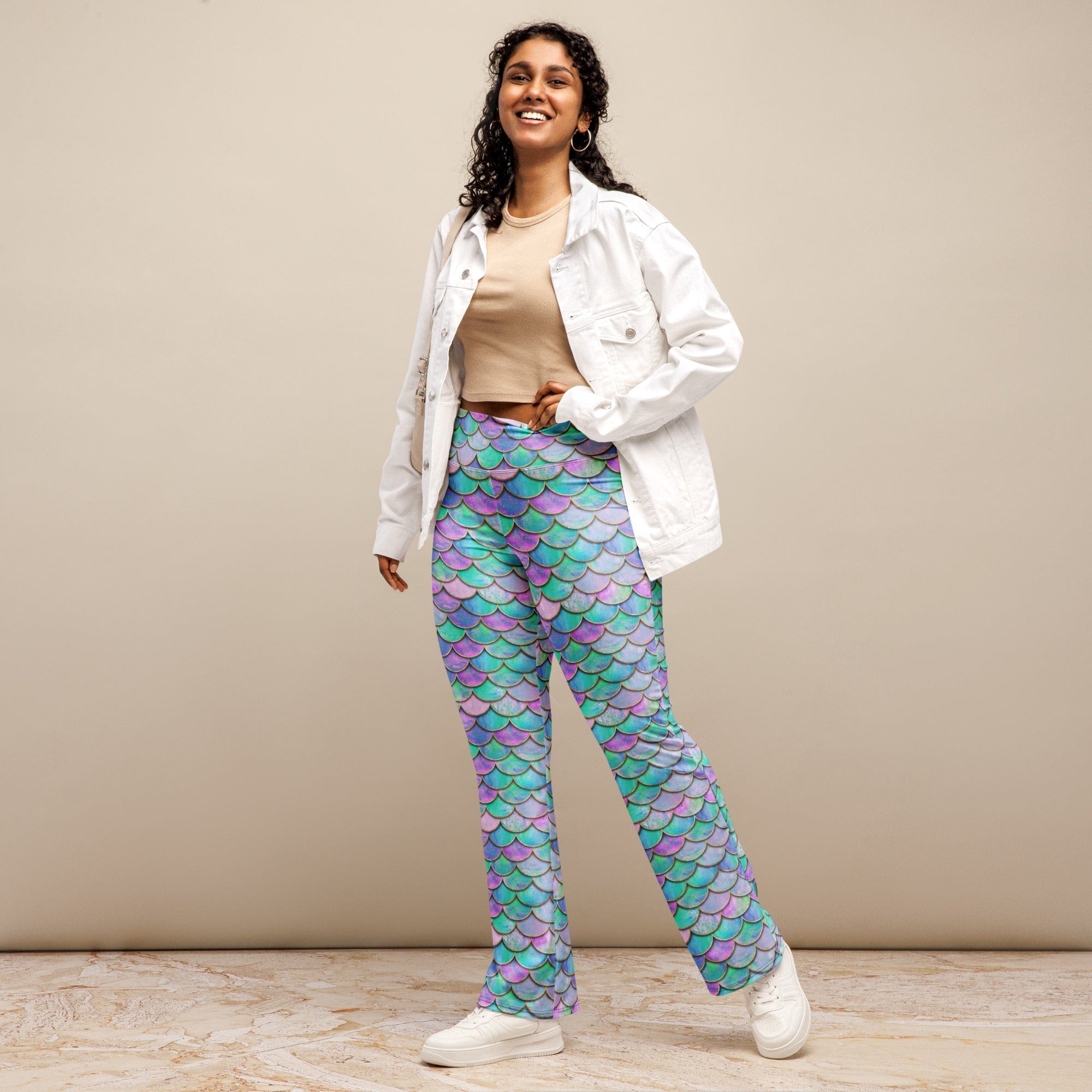 Mermaid Skin Flare Leggings