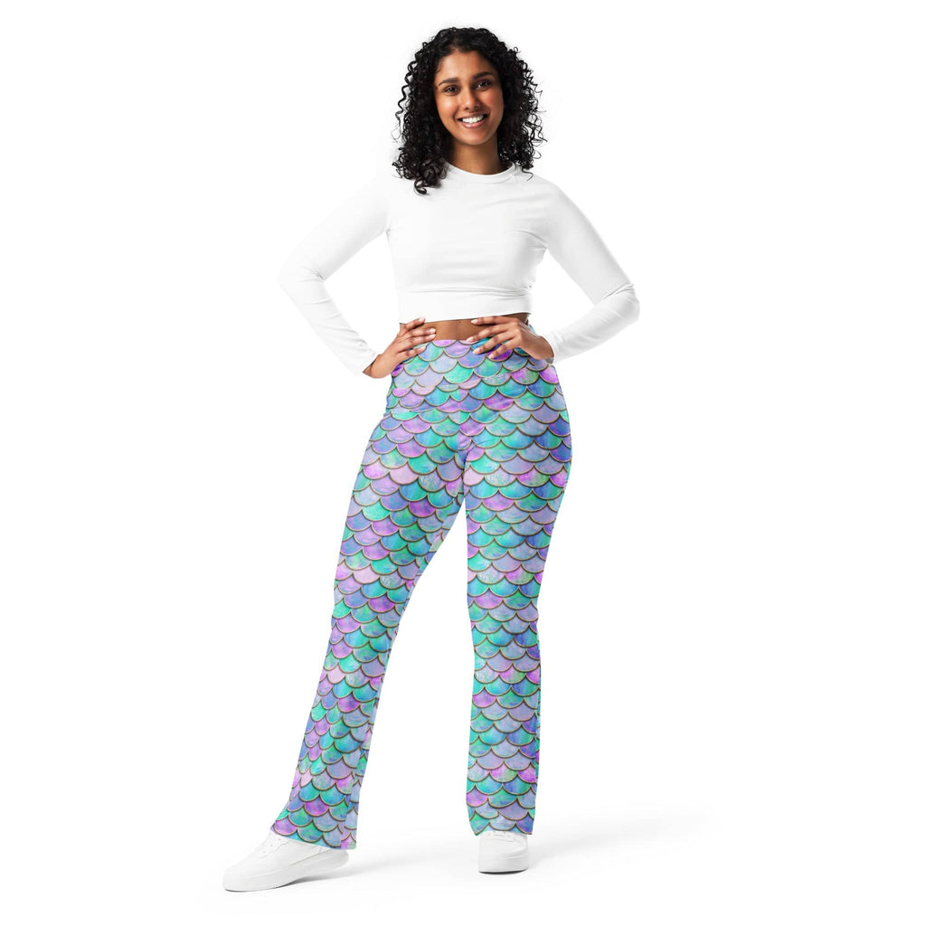 Mermaid Skin Flare Leggings