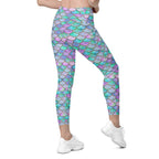 Mermaid Skin Leggings With Pockets
