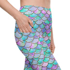 Mermaid Skin Leggings With Pockets