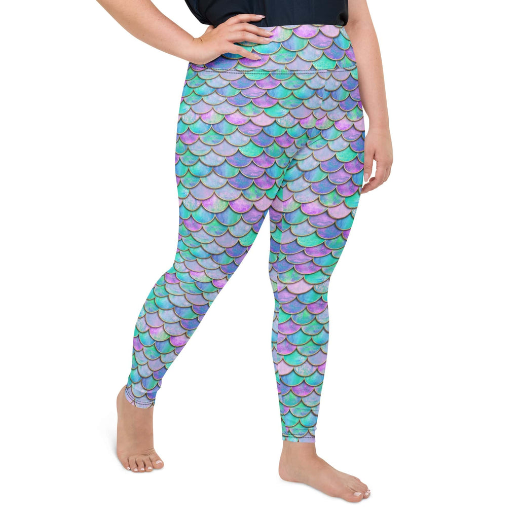 Mermaid Skin Plus Size Leggings