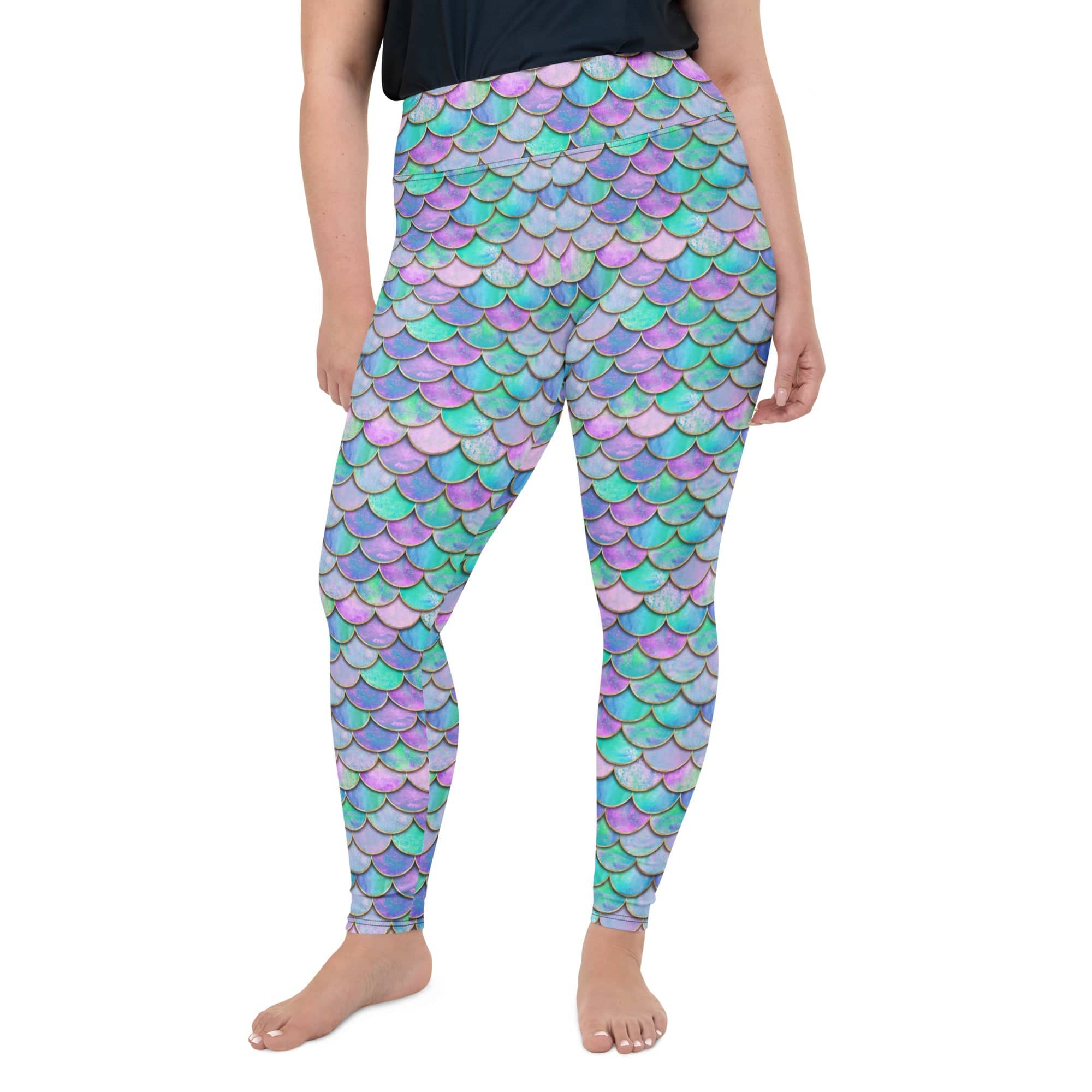 Mermaid Skin Plus Size Leggings