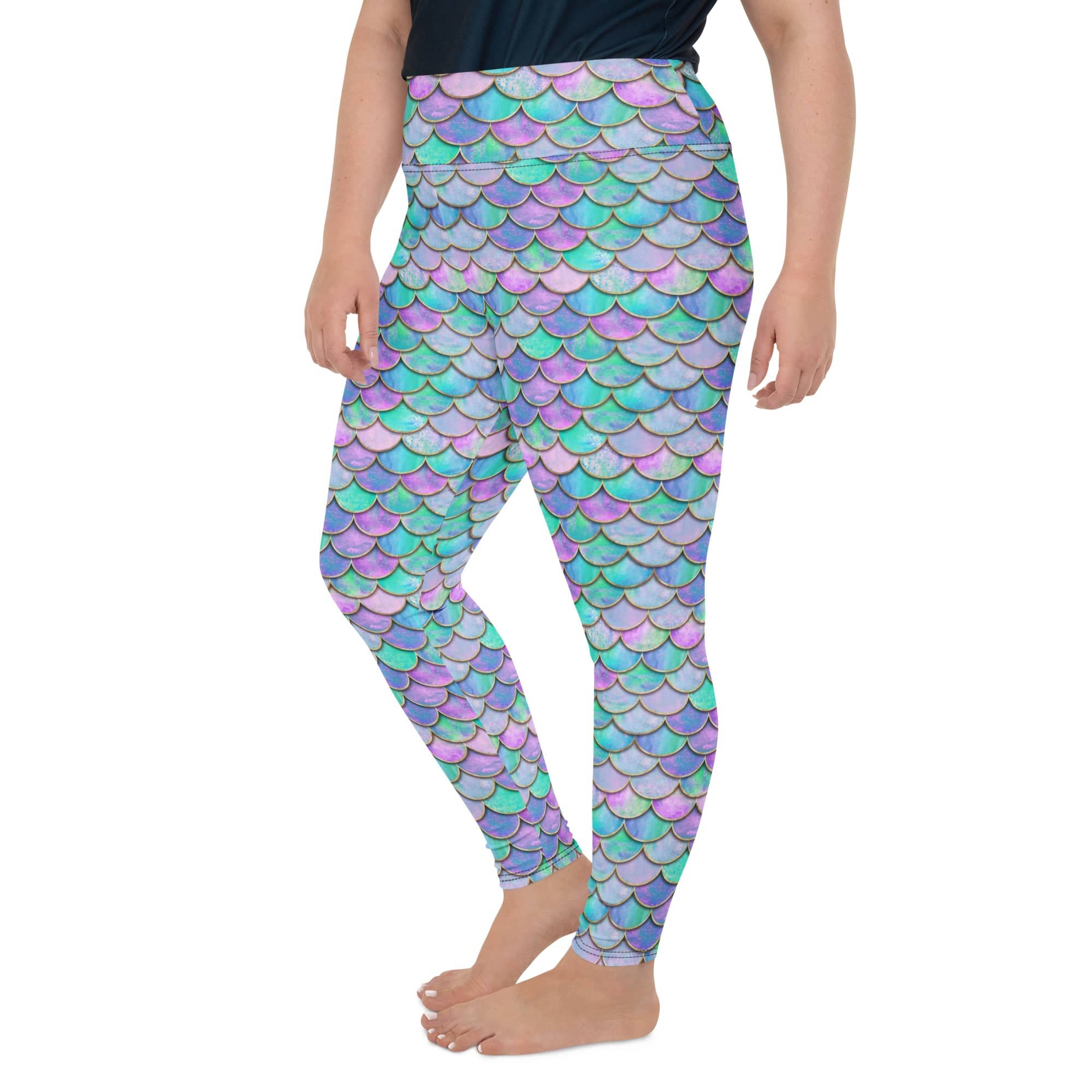 Mermaid Skin Plus Size Leggings