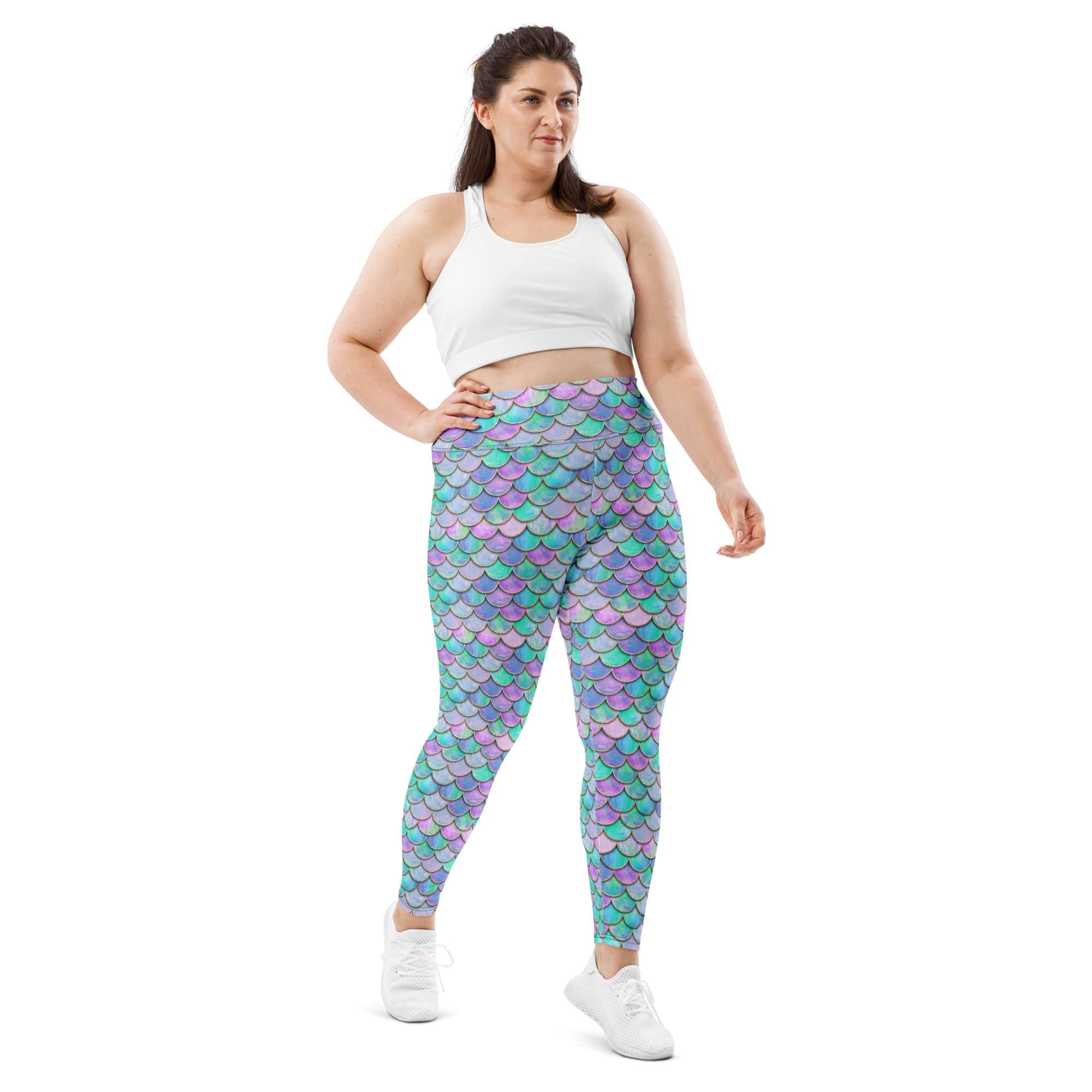 Mermaid Skin Plus Size Leggings