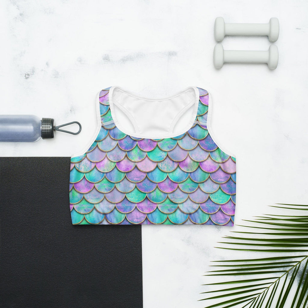 Mermaid Skin Sports Bra