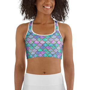 Mermaid Skin Sports Bra
