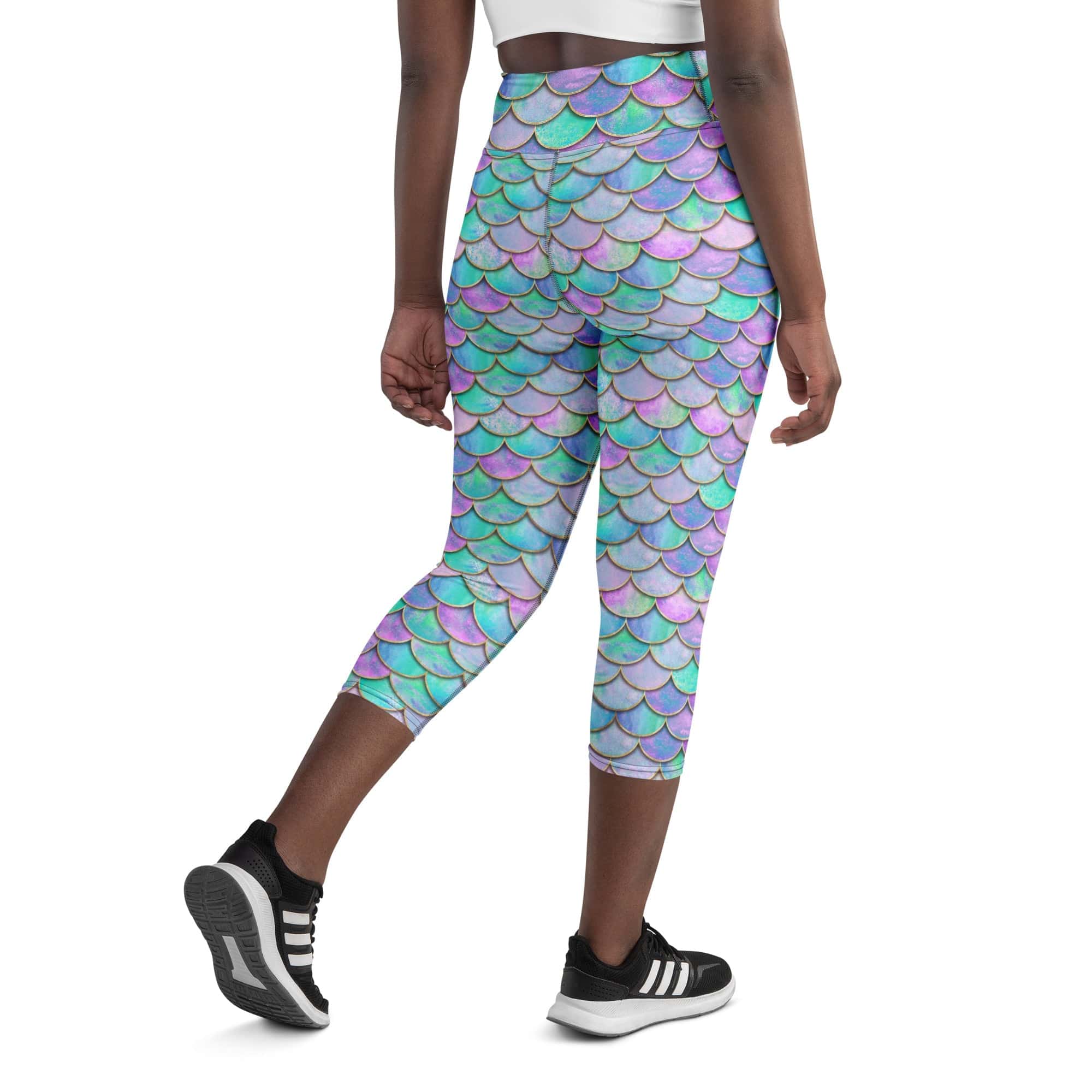 Mermaid Skin Yoga Capris