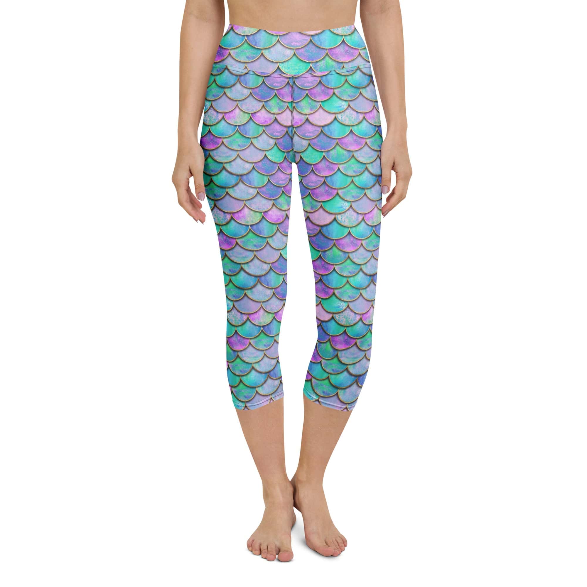 Mermaid Skin Yoga Capris