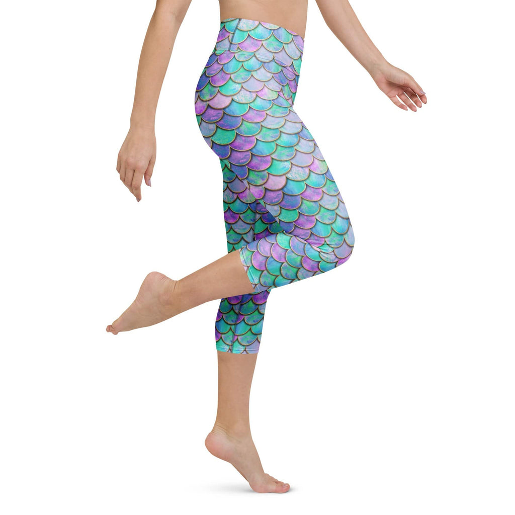 Mermaid Skin Yoga Capris
