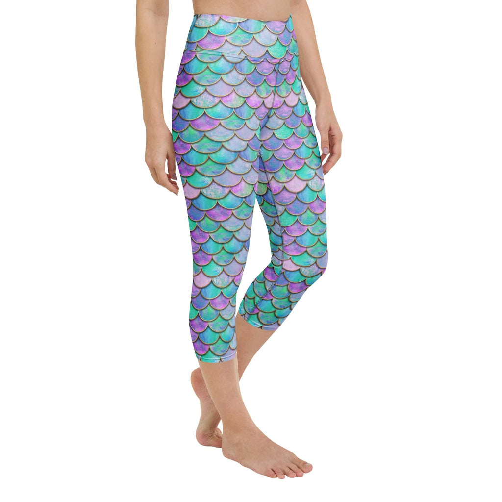 Mermaid Skin Yoga Capris