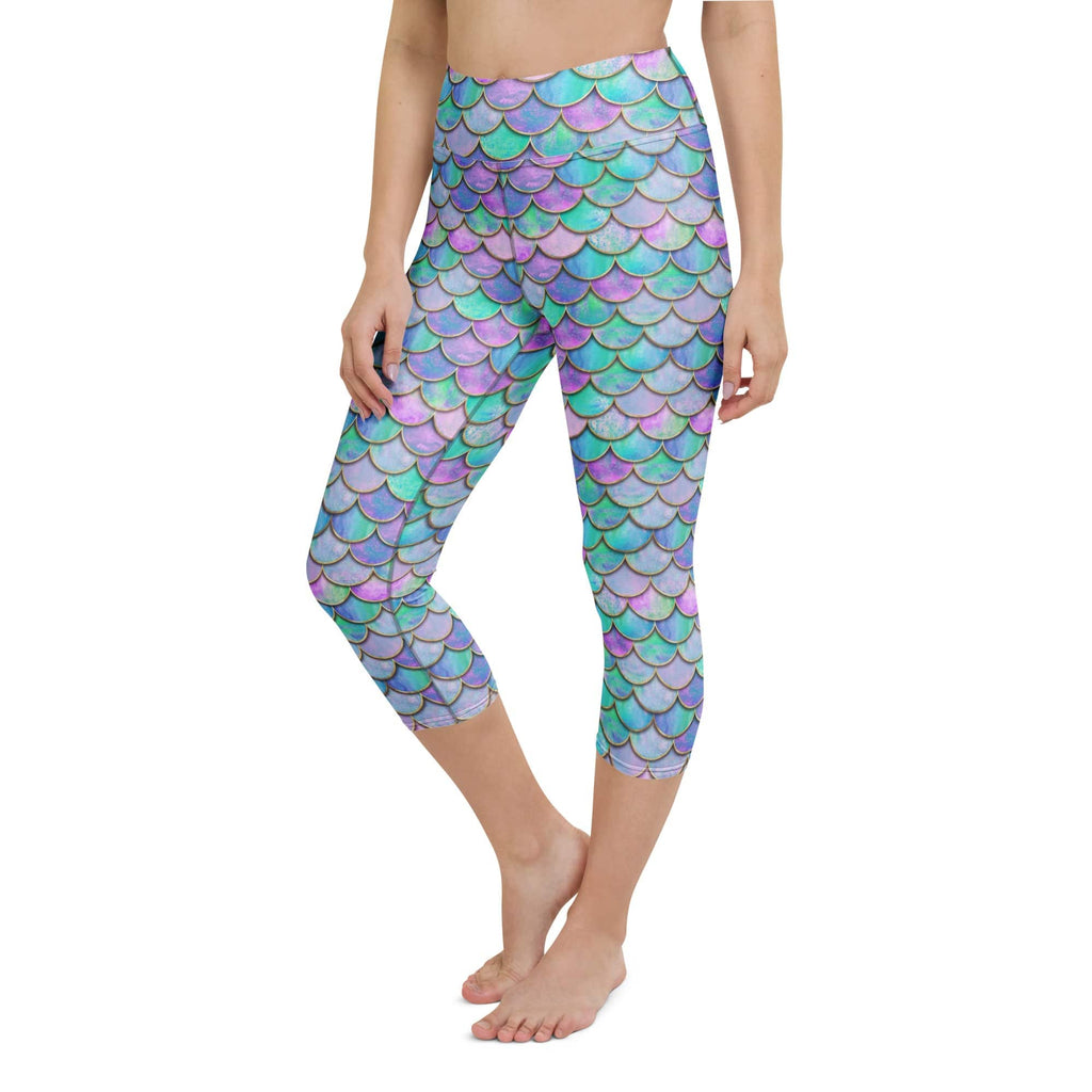Mermaid Skin Yoga Capris