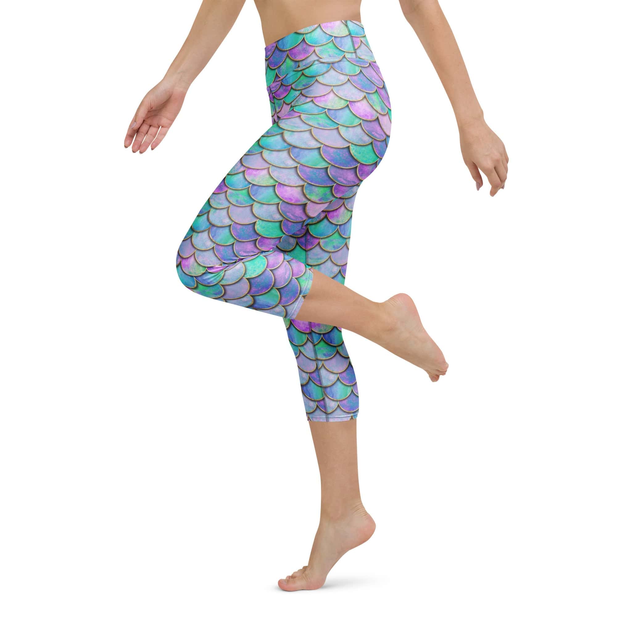 Mermaid Skin Yoga Capris