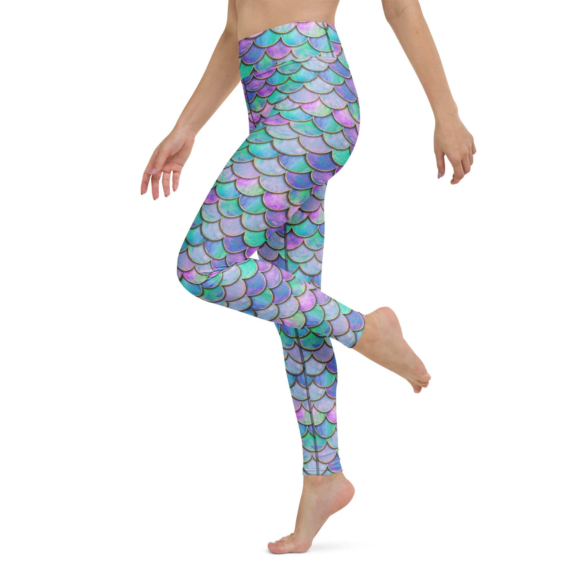 Mermaid Skin Yoga Leggings