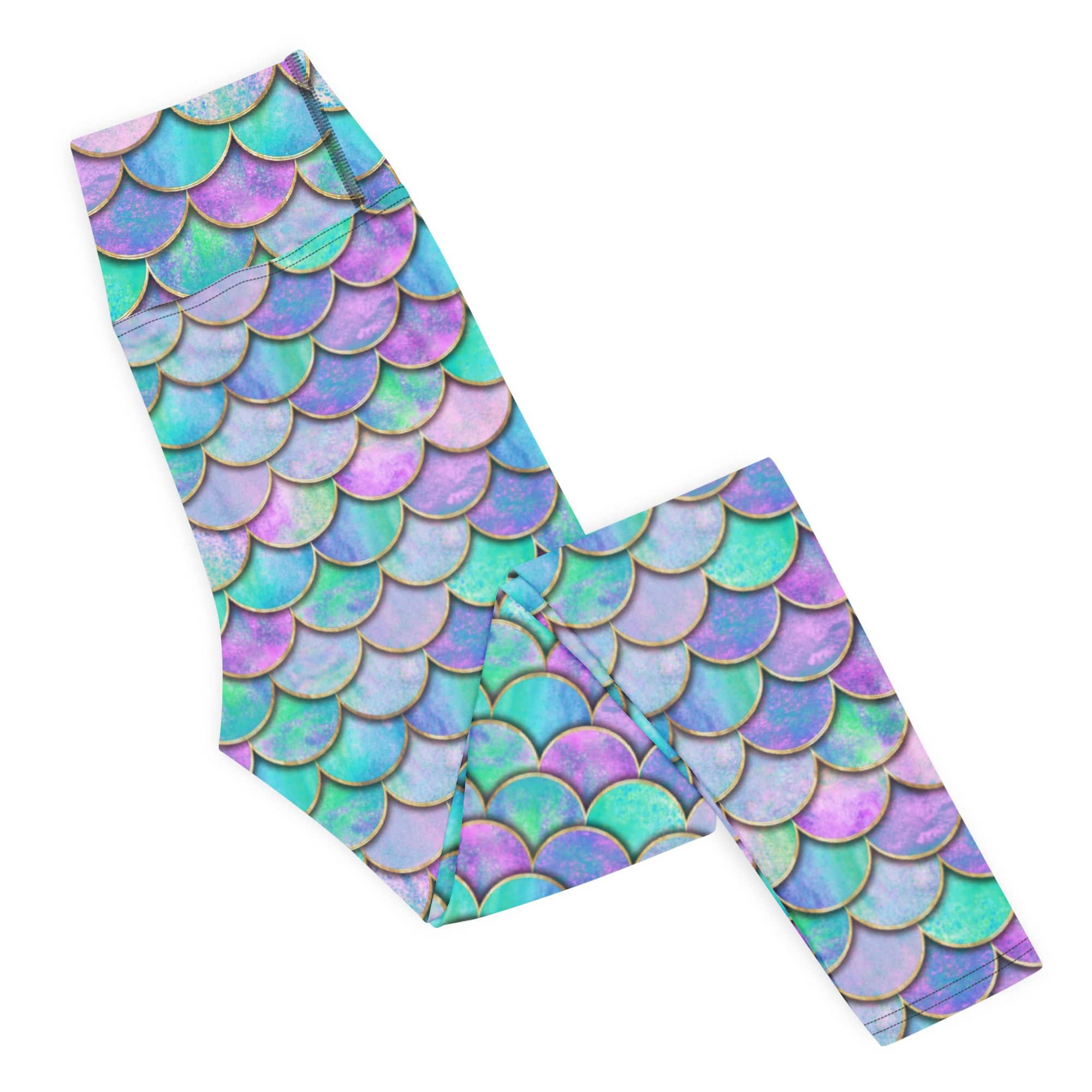Mermaid Skin Yoga Leggings