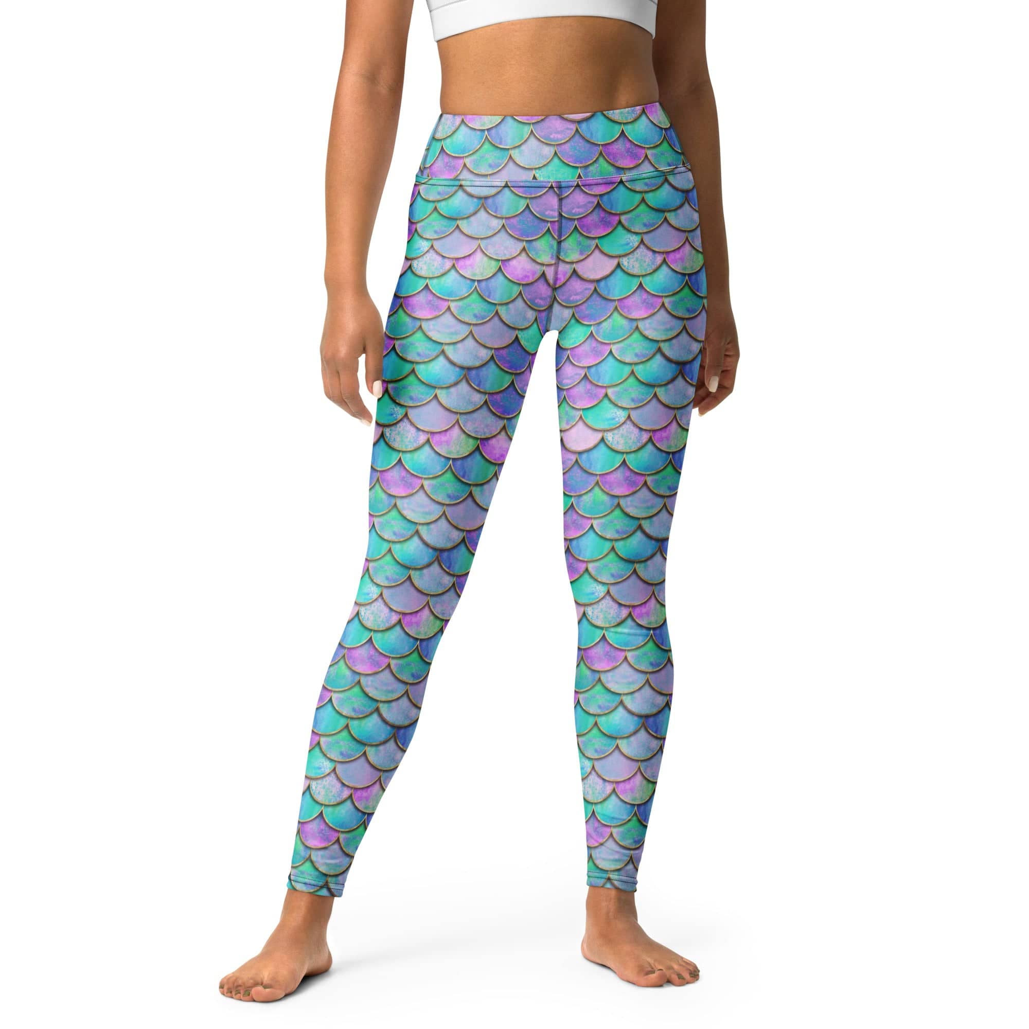 Mermaid Skin Yoga Leggings