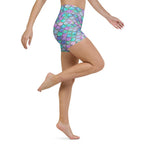 Mermaid Skin Yoga Shorts