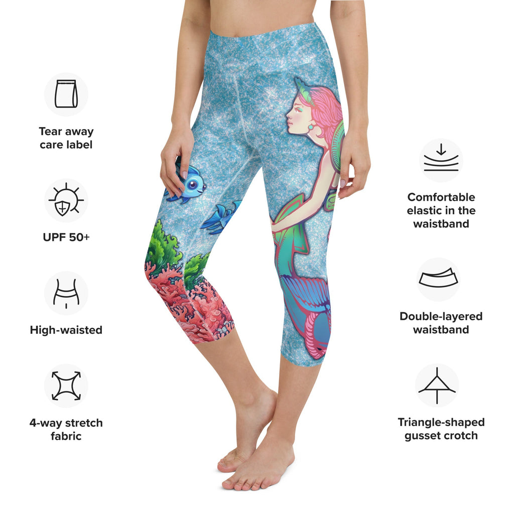 Mermaid Yoga Capris