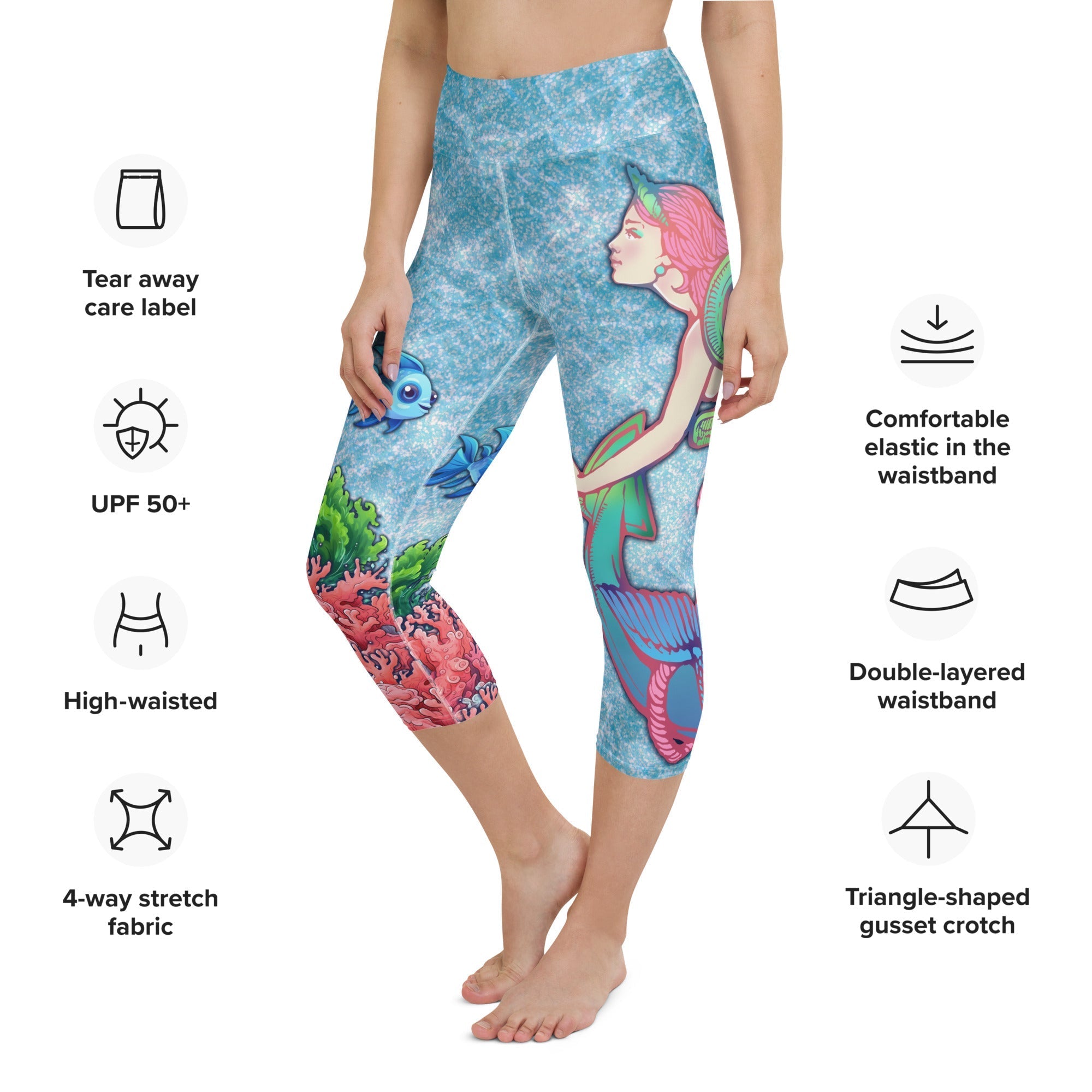 Mermaid Yoga Capris
