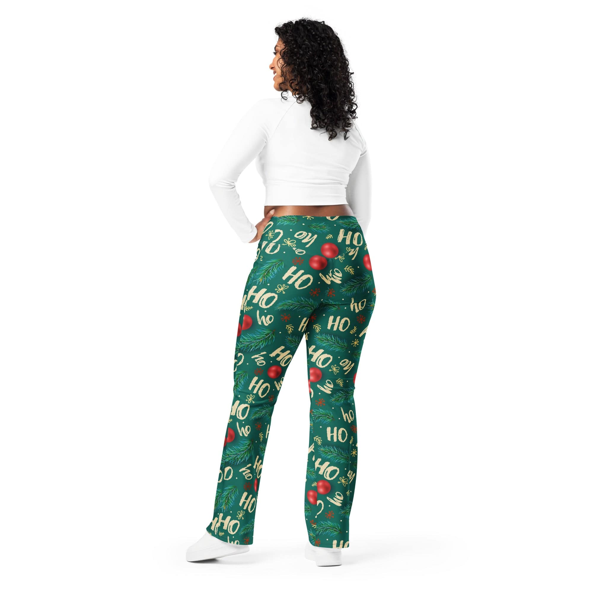 Merry Vibes Flare Leggings