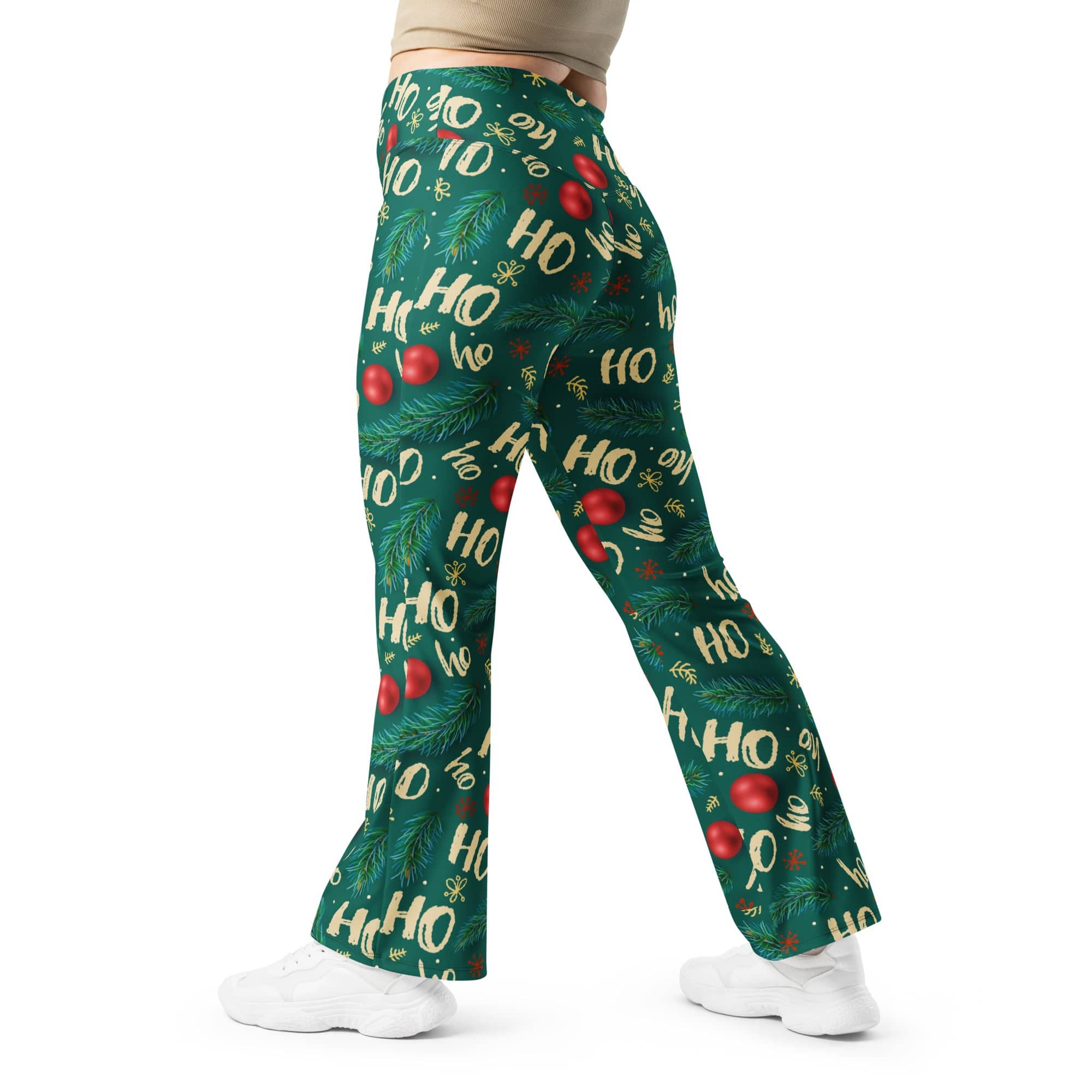 Merry Vibes Flare Leggings