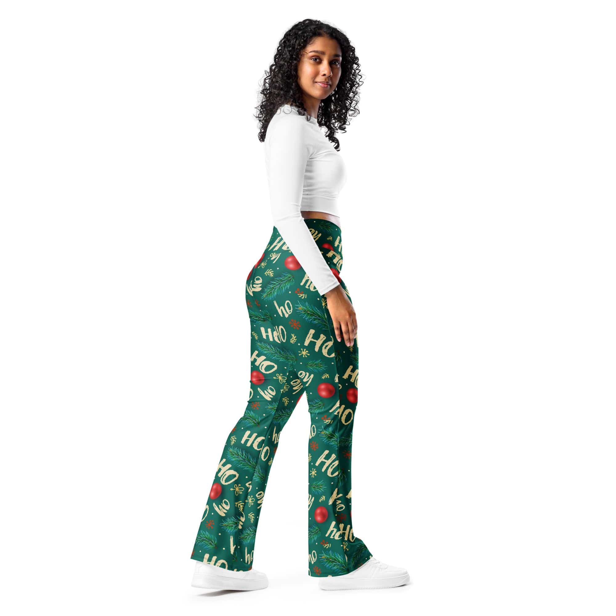 Merry Vibes Flare Leggings