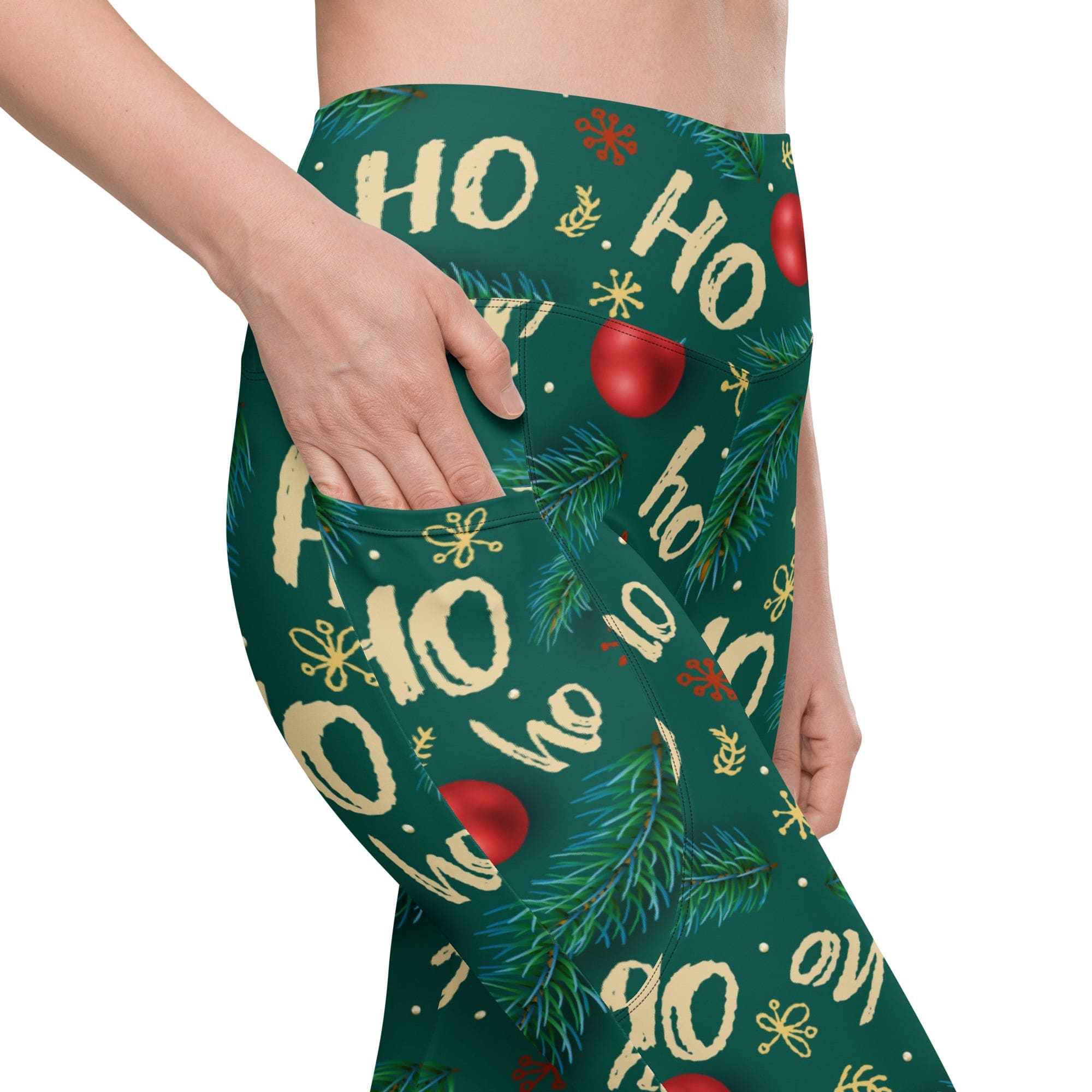 Merry Vibes Leggings With Pockets