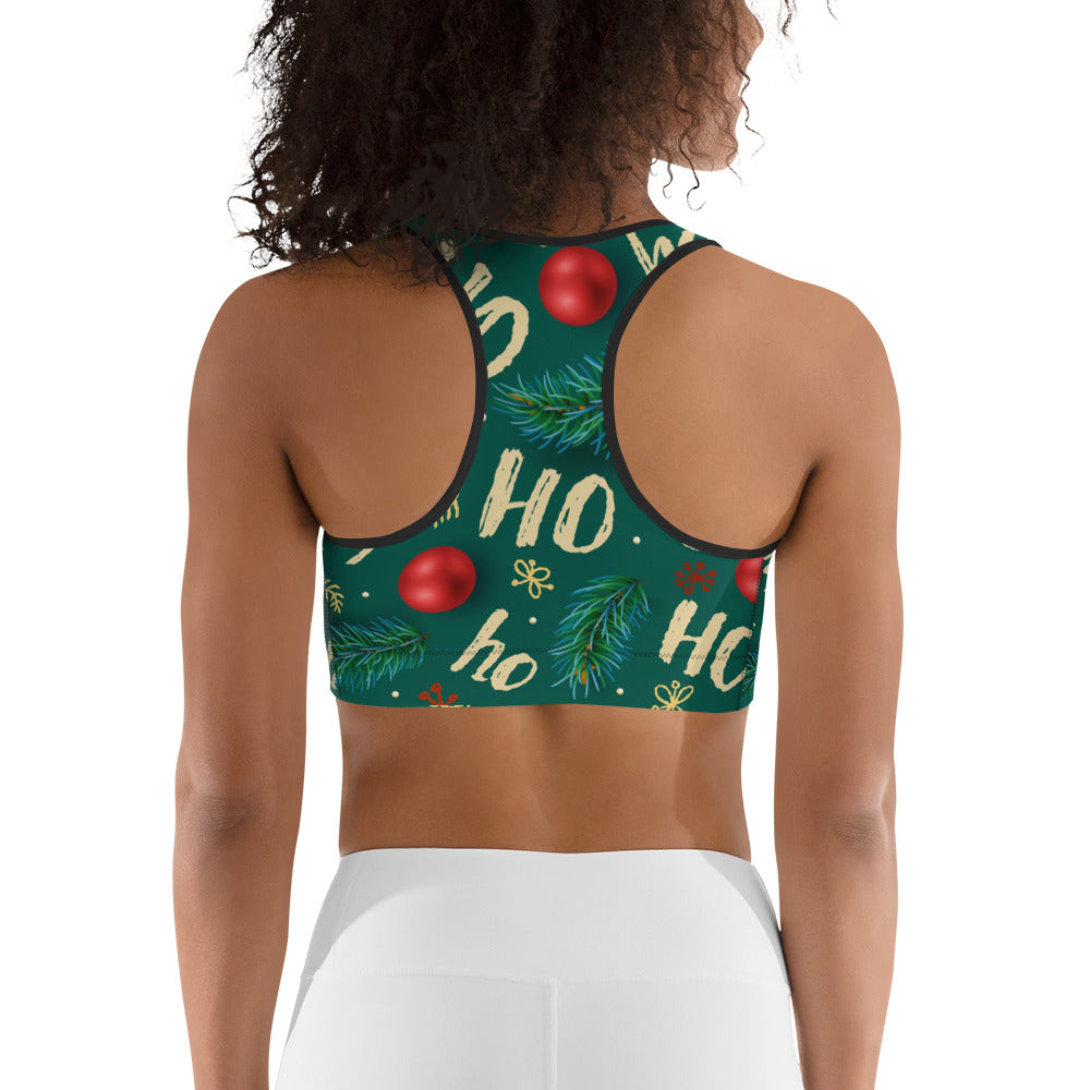 Merry Vibes Sports Bra