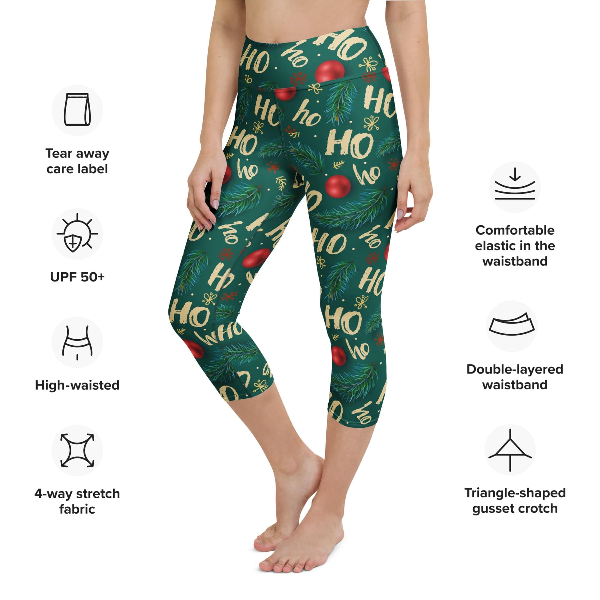 Merry Vibes Yoga Capris