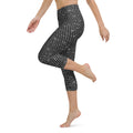 Midnight Bedazzled Print Yoga Capris