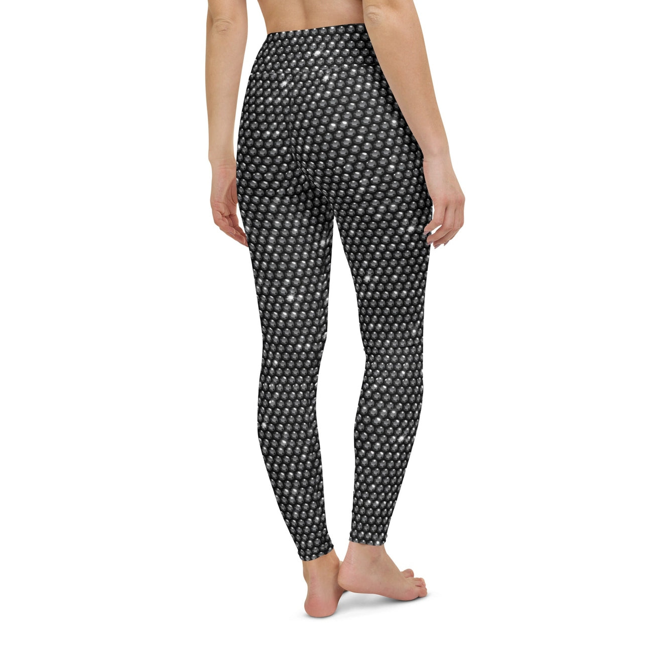 Midnight Bedazzled Print Yoga Leggings
