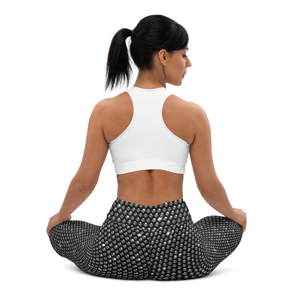 Midnight Bedazzled Print Yoga Leggings