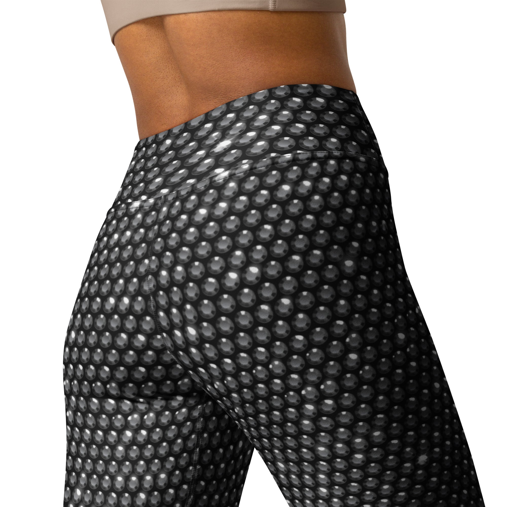 Midnight Bedazzled Print Yoga Leggings