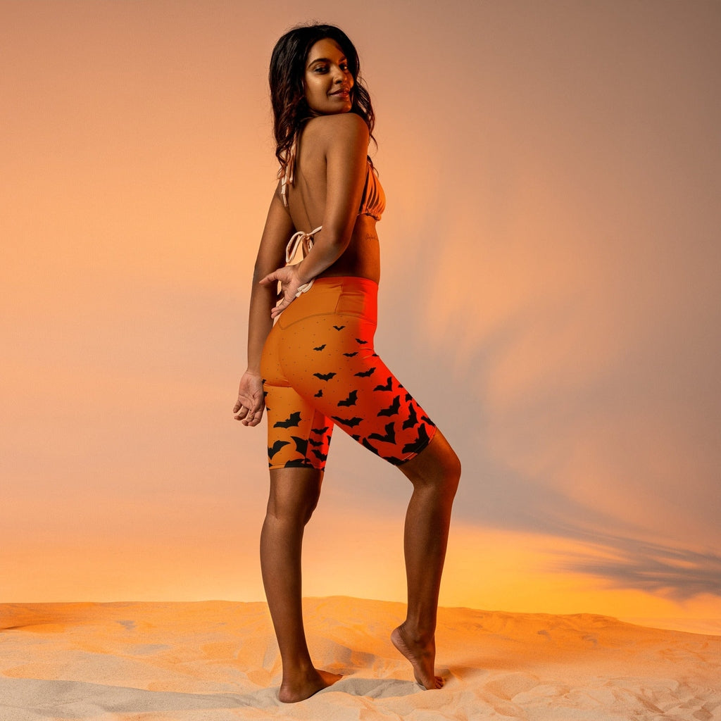 Midnight Flight Biker Shorts