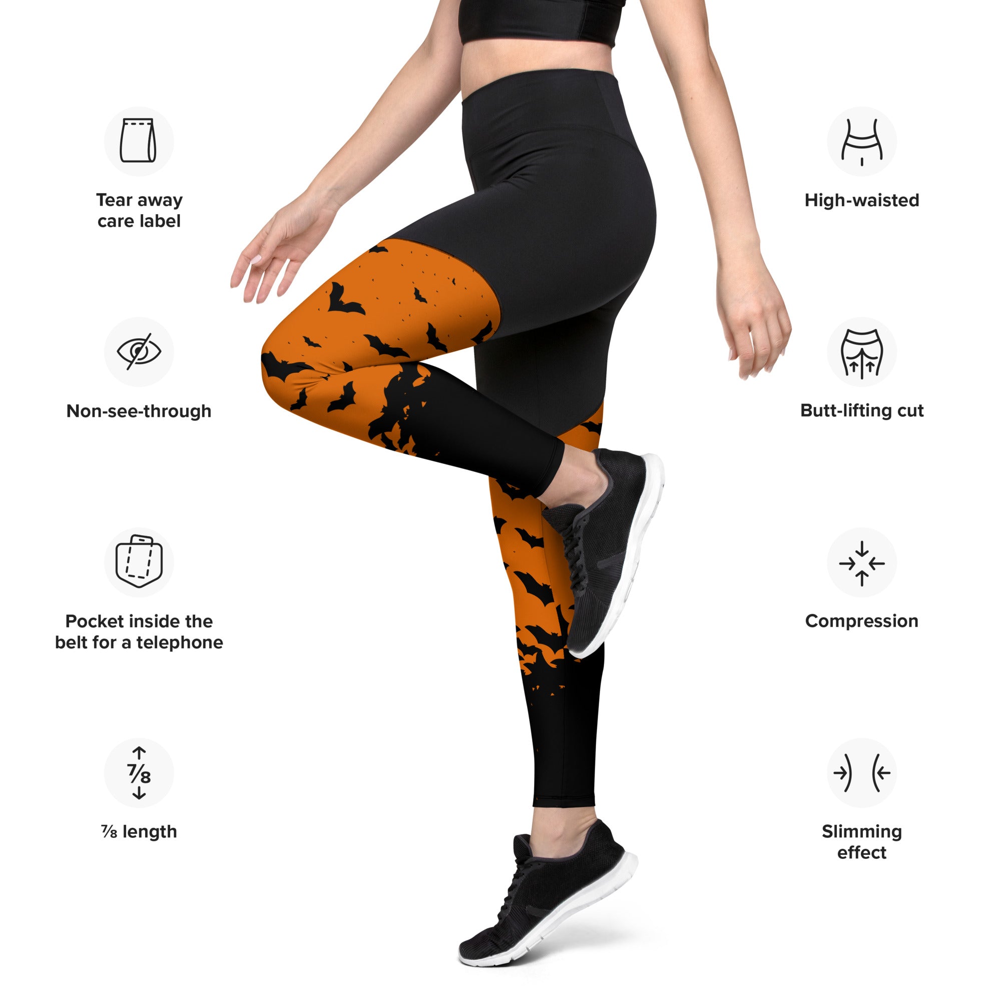 Midnight Flight Compression Leggings