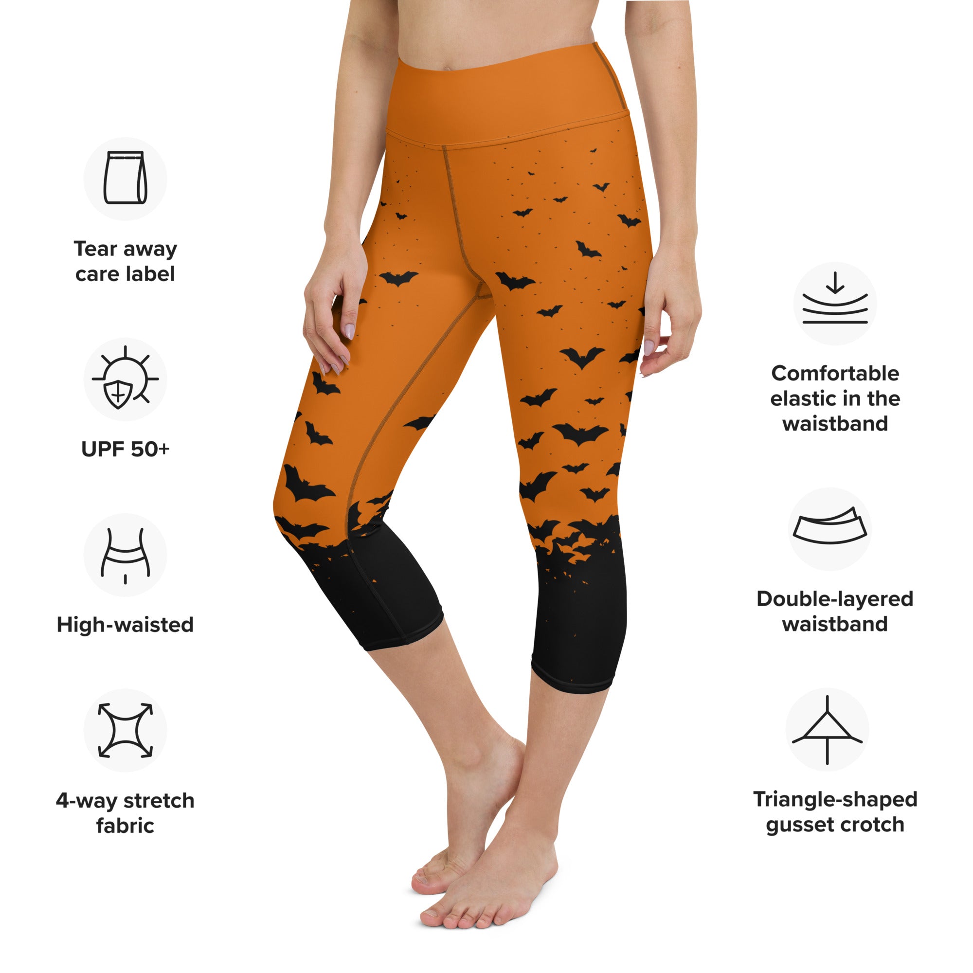 Midnight Flight Yoga Capris