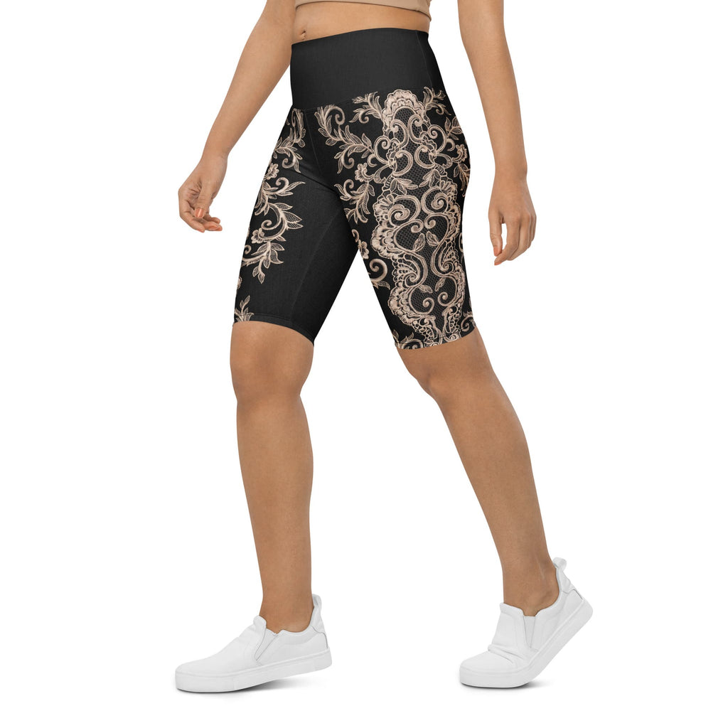 Midnight Lace Biker Shorts