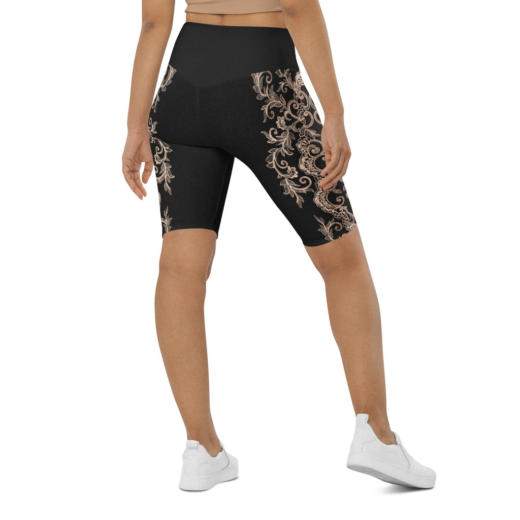 Midnight Lace Biker Shorts