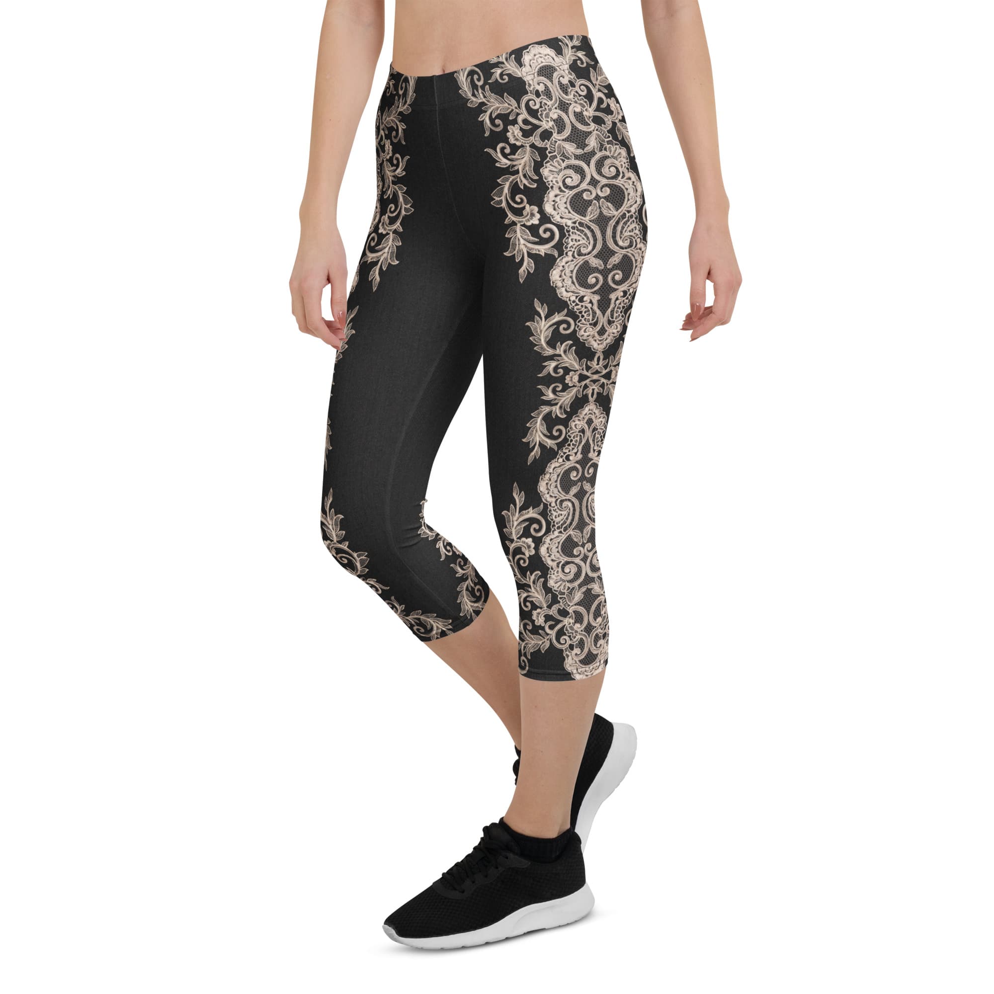 Midnight Lace Capris